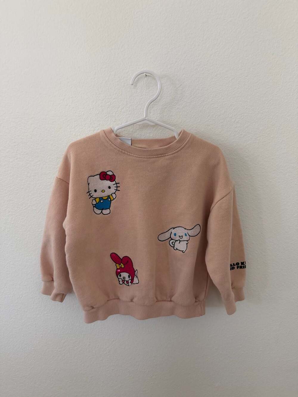 Zara Hello Kitty And Friends Sweatshirt Size 4 Years